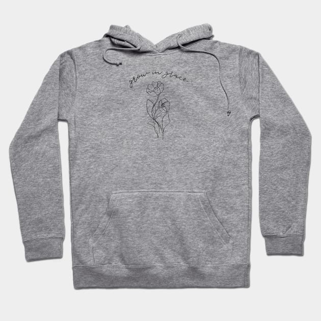 Grow in Grace Hoodie by The Dirty Palette